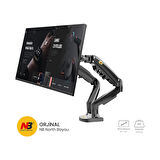 North Bayou NB F160 17-27'' Monitör Standı 2-9 Amortisörlü Monitör Standı Yeni Tasarım