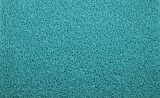 COLOURMAT TURKUAZ Kaydırmaz Kaymaz Yolluk Karmaşık Halı Kıvırcık Paspas 1m X 2m (TURKUAZ)