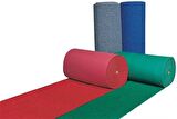 COLOURMAT TURKUAZ Kaydırmaz Kaymaz Yolluk Karmaşık Halı Kıvırcık Paspas 1m X 2m (TURKUAZ)