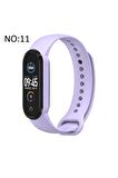 Xiaomi Mi Band 5-6 için Klasik Kordon Lila