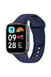 Xiaomi Redmi Watch 3 Active için Klasik Kordon Lacivert