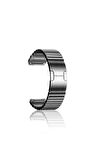 Honor Magic Watch 2 (46mm) 22mm için Parçalı çizgi tasarımlı Metal Kordon-35 Gri