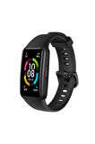 Huawei Band 6 için Silikon Kordon-47 Siyah
