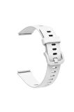 Huawei Band 7 için Ayarlanabilir Silikon Kordon-71 Beyaz