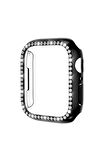 Apple Watch 45mm için Akıllı Saat Kasa Koruyucu Gard-05 Siyah