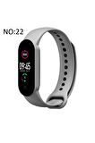 Xiaomi Mi Band 5-6 için Klasik Kordon Gri