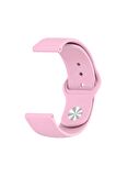 Xiaomi Watch S1 22mm için Klasik Silikon Kordon-11 Pembe