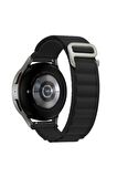 Huawei Watch GT 3 Classic (46mm) 22mm için Alpine Loop Kordon-74 Siyah