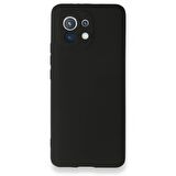 Smcase Xiaomi Mi 11 Lite Kılıf Kamera Korumalı Premier Silikon  Nano Ekran Koruyucu 