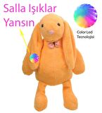 LED IŞIKLI, Uyku Arkadaşı Uzun Kulak Bunny Peluş Tavşan 65cm