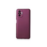 Smcase Xiaomi Redmi Note 10 Pro Kılıf Kamera Korumalı Premier Silikon  Nano Ekran Koruyucu