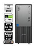 Lenovo ThinkCentre Neo 50T G5 i7 13700 64GB 4TB SSD GT1030/4GB FDOS Masaüstü Bilgisayar &PER4 USB