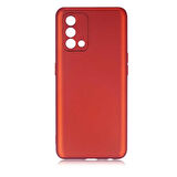Smcase Oppo A74 Kılıf Kamera Korumalı Mat Silikon