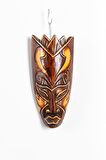 Dekoratif Ağaç Mask 20 cm Duvar Dekoru