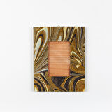 Dekoratif Ahşap Kumlu Resim Çerçevesi