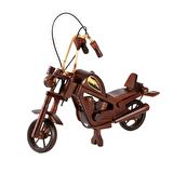 Dekoratif Ahşap Harley Davidson Motosiklet 40 cm