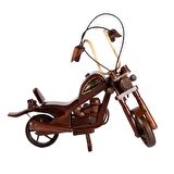 Dekoratif Ahşap Harley Davidson Motosiklet 40 cm
