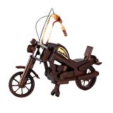 Dekoratif Ahşap Harley Davidson Motosiklet 33 cm