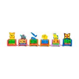 Ahşap Hayvan Temalı Masa Takvimi 12 cm