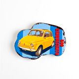 Buzdolabı Magneti Fiat 500 Cinquecento Klasik Otomobil