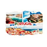 Portekiz Lizbon Fresco Magnet