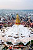 Nepal Boudhanath Stupa Fresco Magnet