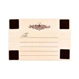 Seyşeller Temalı Ahşap Kartpostal Magnet