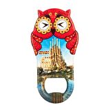 İspanya Temalı Baykuş Magnet Kapak Açacak