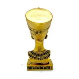 Dekoratif Antik Mısır Nefertiti Polyester Biblo 15cm