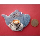 Fransa Caffe Au Lait Temalı Buzdolabı Magneti