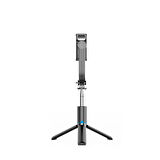 uzaktan kumandalı Siyah renk selfie çubuğu  selfie çubuğu tripod bluetooth uzaktan kumandalı