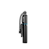 uzaktan kumandalı Siyah renk selfie çubuğu  selfie çubuğu tripod bluetooth uzaktan kumandalı