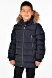 Benittokids Natürel Kürklü Erkek Çocuk Mont 51248