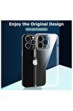 iPhone 12 Pro Şeffaf Kılıf Kamera Korumalı Şeffaf Silikon Kılıf Kamera Koruyuculu ince iPhone Kılıfı