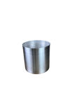 Galvaniz Saksı 12x12 Paslanmaz Metalik Çelik