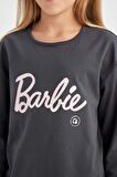 DeFacto Kız Çocuk Barbie Uzun Kollu Pijama Takımı D6060A824AUAR126