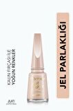 Flormar Jel Görünümlü Parlak Oje (Açık Nude) - Jelly Look Nail Enamel - JL41 WHIPPED CREAM - 8690604497713