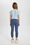 DeFacto Kız Çocuk Midi Seamless Tayt C1532A824SMIN247