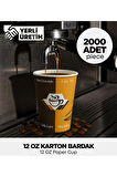 12 OZ Karton Bardak 2.000 Adet