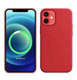 İphone 12 Pro Max Magsafe Silikon Case Telefon Kılıfı