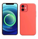 İphone 12 Pro Max Magsafe Silikon Case Telefon Kılıfı