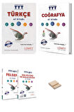 Limit TYT AYT Türkçe Coğrafya Felsefe/Din El Kitabı 3lü Set + Telefon Standı
