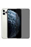 Apple Iphone 12 Pro Max (6.7İNÇ)tam Kaplayan Privacy Hayalet Ekran Koruyucu Cam