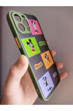 Iphone 12 Pro Max Uyumlu Mickey Mouse Tasarım Hux Telefon Boyun Askılı Set Kılıf