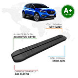 Opel Grandland X Yan Basamak 2017 – 2024 Model S-Line Siyah