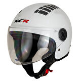 NCR KASK ÇENESİZ 230 ECE BELGELİ - PARLAK BEYAZ