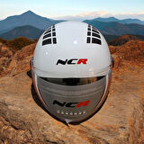 NCR KASK ÇENESİZ 230 ECE BELGELİ - PARLAK BEYAZ