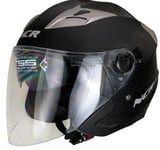NCR KASK ÇENESİZ 708 ECE 22/06 BELGELİ- SİYAH