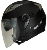 NCR KASK ÇENESİZ 708 ECE 22/06 BELGELİ- SİYAH