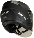 NCR KASK ÇENESİZ 708 ECE 22/06 BELGELİ- SİYAH